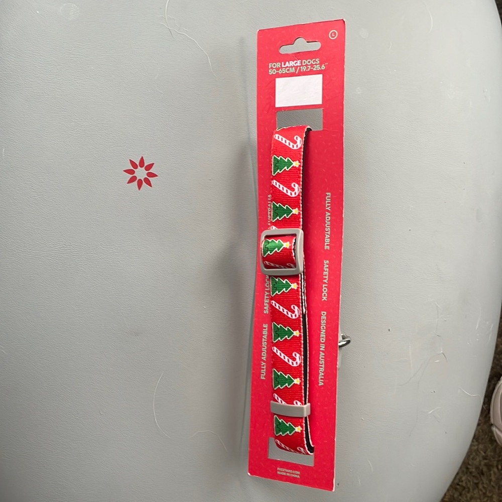 FuzzYard Christmas Dog Collar For Large Dogs